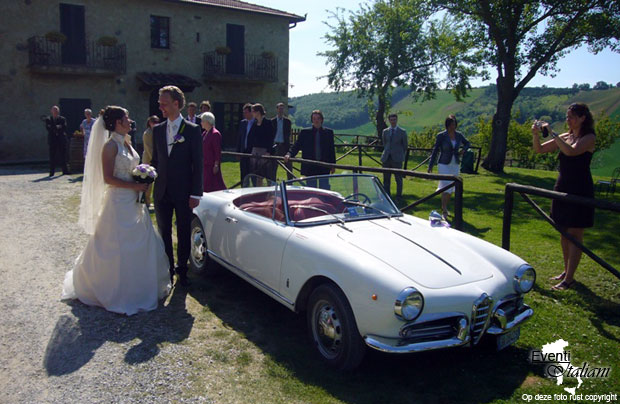 trouwen in italië Inge en André